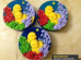 Silicone mold - Chickens in the flowers - for making soaps, candles and figurines