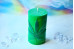 Silicone mold - Cannabis leaf cylinder - for making soaps, candles and figurines