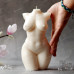 Silicone mold - Big 20cm/8'' Curvy Woman torso #9 3D - for making soaps, candles and figurines