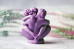 Silicone mold - Embracing Lovers 100mm - for making soaps, candles and figurines