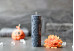 Forma silikonowa - Halloween Cylinderek z kapeluszami, pajęczynami, nietoperzami, pająkami, czaszkami 100mm - do wyrobu mydła, świec i odlewów