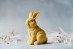 Silicone mold - Beautiful Bunny (sitting) - for making soaps, candles and figurines