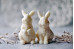 Silicone mold - Beautiful Bunny (standing) - for making soaps, candles and figurines