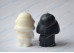 Forma silikonowa - Darth Vader Gwiezdne wojny 3D - do wyrobu mydła, świec i odlewów