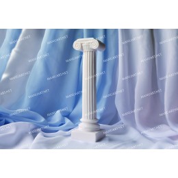 Forma silikonowa - DuÅ¼a kolumna grecka 3D - do wyrobu mydÅ‚a, Å›wiec i odlewÃ³w 