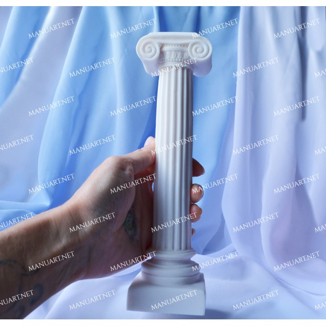 Forma silikonowa - DuÅ¼a kolumna grecka 3D - do wyrobu mydÅ‚a, Å›wiec i odlewÃ³w 