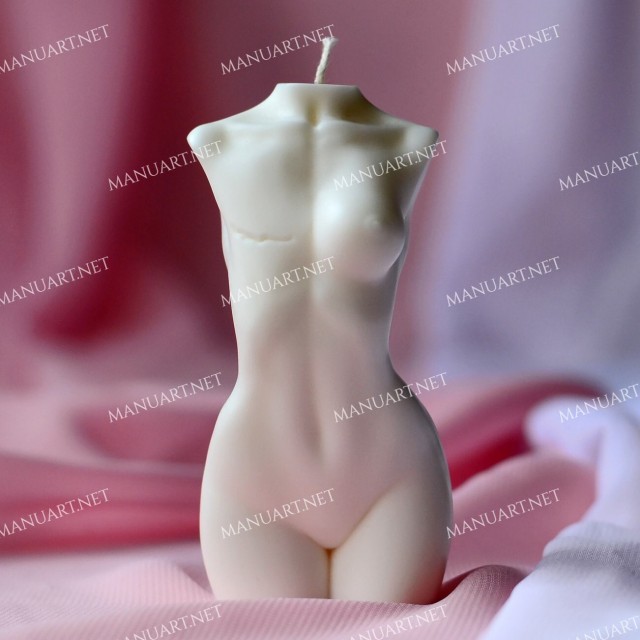 Forma silikonowa - Blizna po raku piersi tors kobiety 3D - do wyrobu mydÅ‚a, Å›wiec i odlewÃ³w 