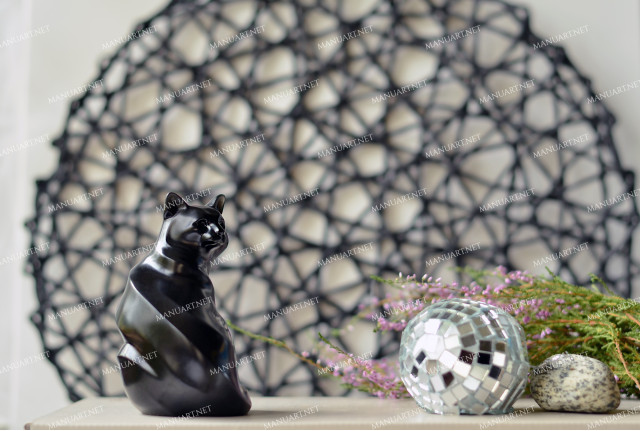 Siedzący kot – forma silikonowa do świec, mydła, żywicy i gipsu