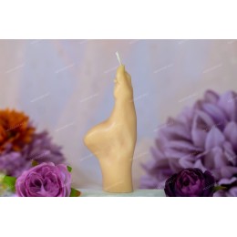 Forma silikonowa - Kobieca noga - do wyrobu mydła, świec i odlewów 