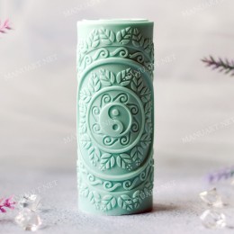 Yin-yang mandala w kształcie cylindra 100mm