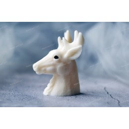 Forma silikonowa - Głowa jelenia 100mm - do wyrobu mydła, świec i odlewów 