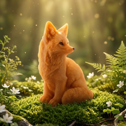 Big sitting Fox