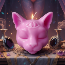 Głowa kota ''Budda'' 50mm 