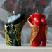 Winged Goddess Torso Mold for candles, resin and plaster angel figurines - Female silicone mould