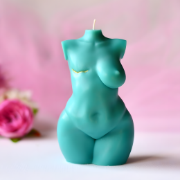Blizna po raku piersi tors kobiety plus size 3D - Forma plus size – silikonowe formy do odlewów kobiecej sylwetki