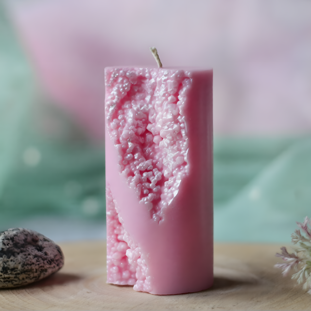 Geodowa kolumna – forma silikonowa do świec, mydła, żywicy, gipsu i betonu