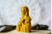 Virgin Mary holding a rose in hands - Virgin Mary mold, Candle mold, Silicone Mold, Catholic mold