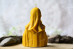 Virgin Mary holding a rose in hands - Virgin Mary mold, Candle mold, Silicone Mold, Catholic mold