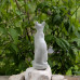 Bastet Cat 130mm - silicone mold, bastet mold, egyptian cat mold, pillar candle mold, 3D silicone molds, goddess mold, mystical, occult, spiritual