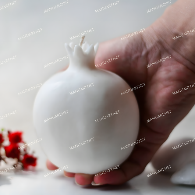 Granat Naturalny forma silikonowa do świec z wosku mydła żywicy gipsu i betonu