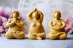 Curvy Female Mold for Lotus Pose Sculpture, yoga candles, soap, resin - meditation silicone mould